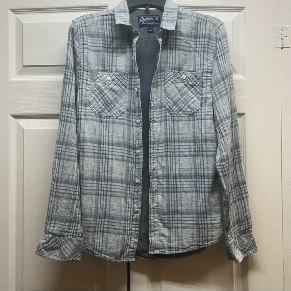 American Rag Mens Small Flannel Shirt